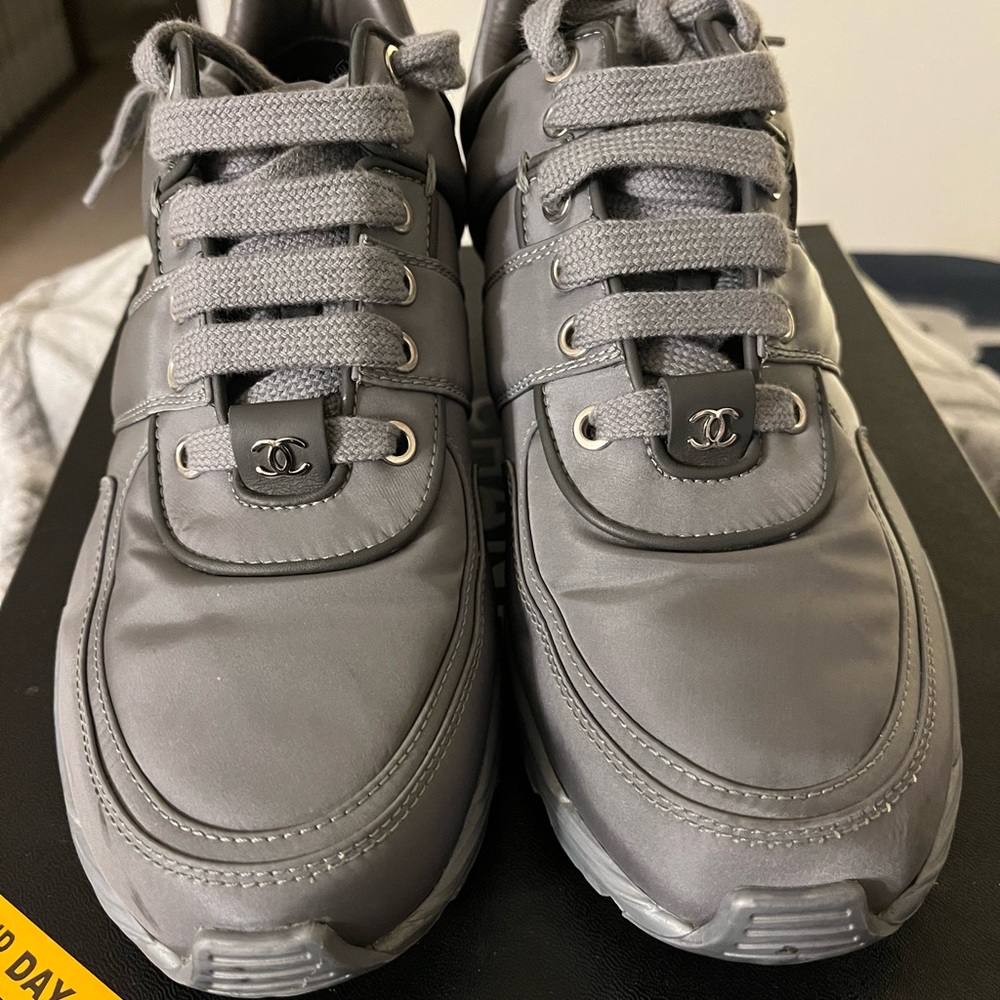 CHANEL Nylon Trainers EXCELLENT CONDITION